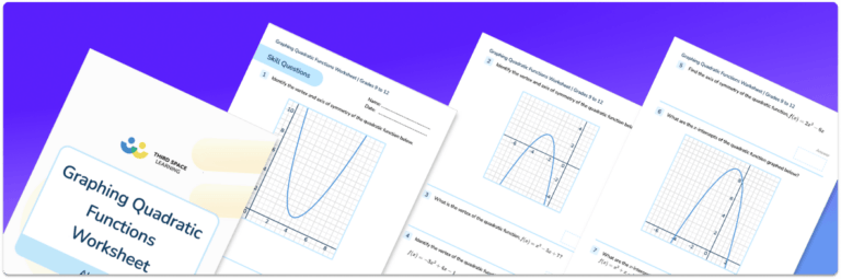 Free Graphing Quadratic Functions Worksheet