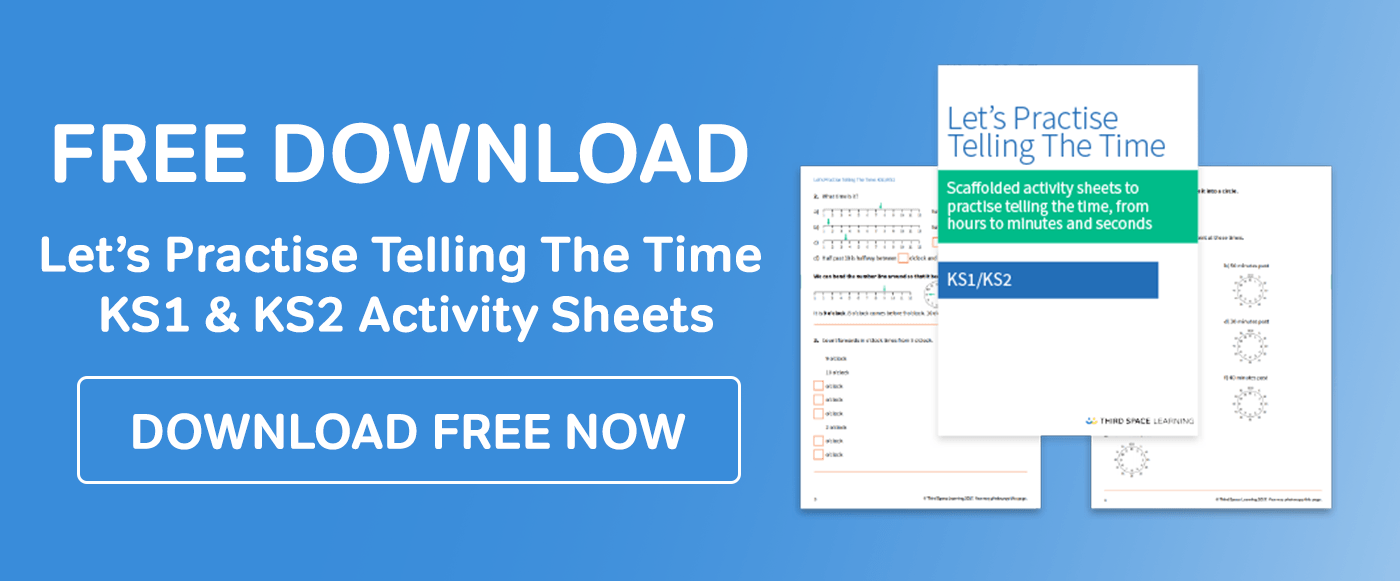 Telling the Time Activity Sheets