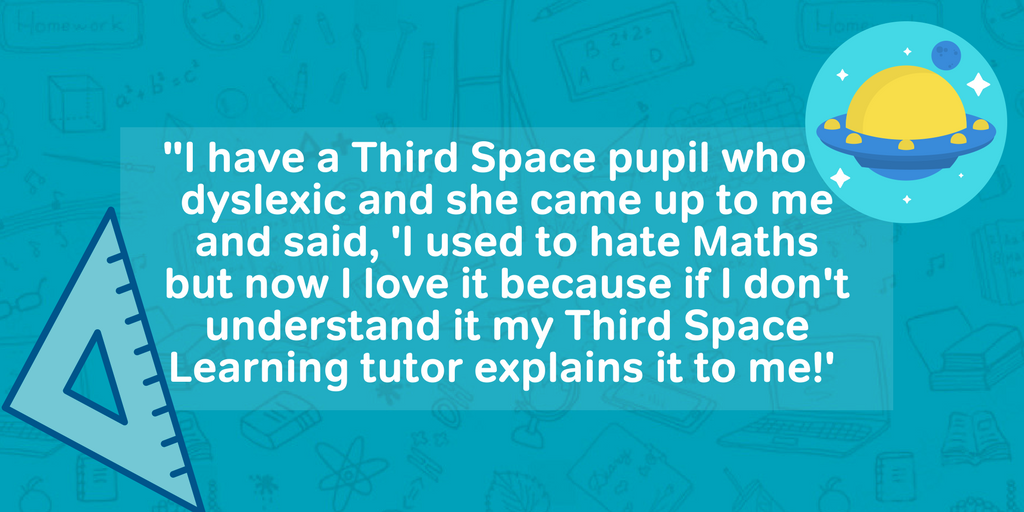 The impact mindset can have on results: a quote from a teacher using Third Space Learning
