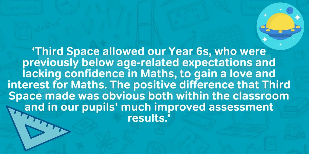 The impact mindset can have on results: a quote from a teacher using Third Space Learning