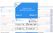 Fluent in Five Arithmetic Pack: Years 3 to 6 [Weeks 1 to 6]