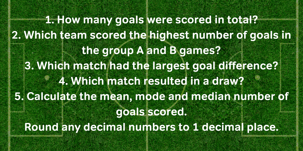 2014 World Cup Football Maths Question