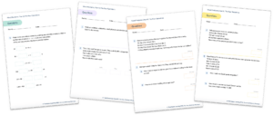 24 Ratio Word Problems for Year 6 to Year 8