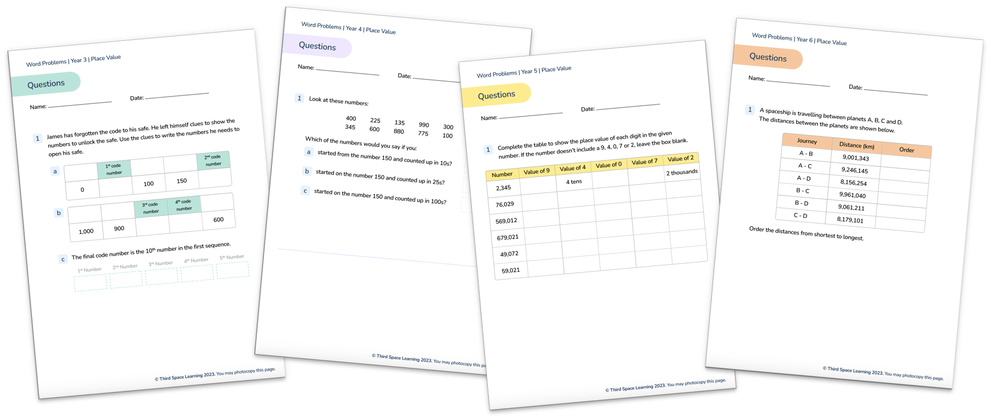 All Kinds of Word Problems