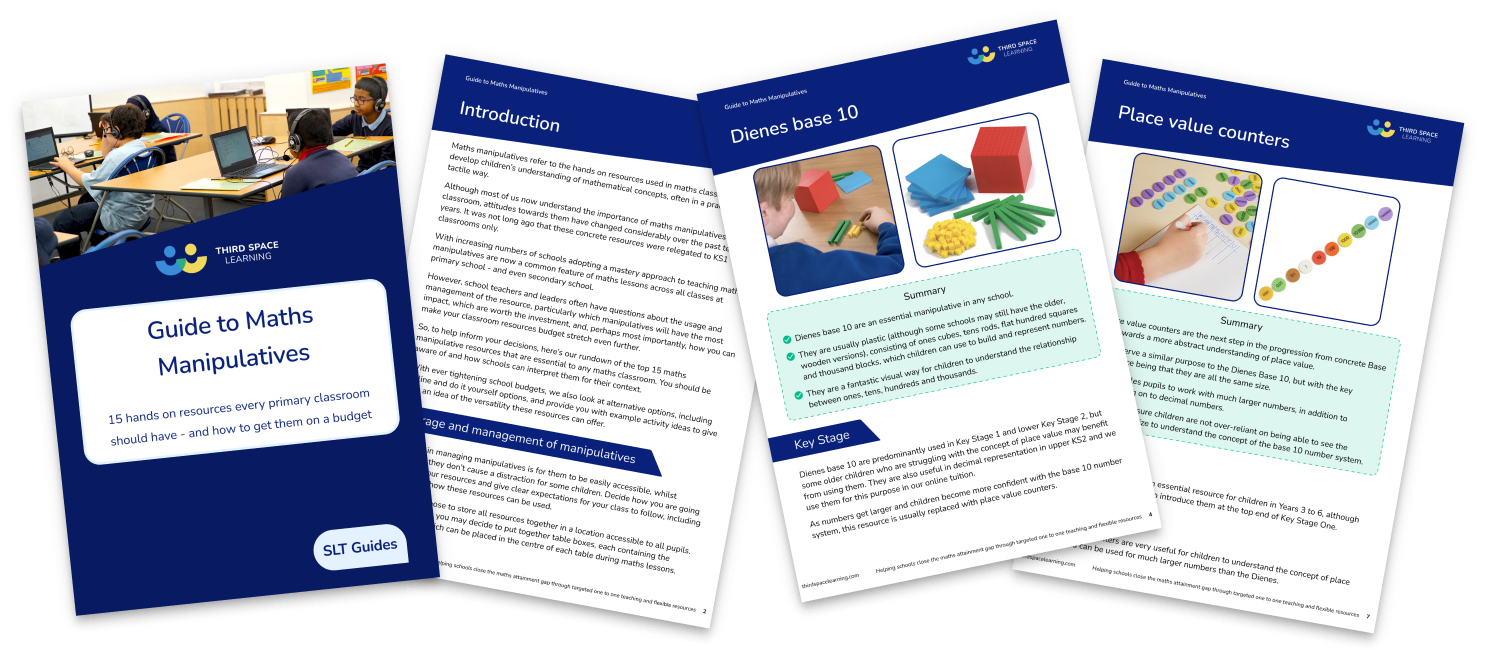 How To Use Maths Manipulatives In Class To Make Real Breakthroughs With Your Students 