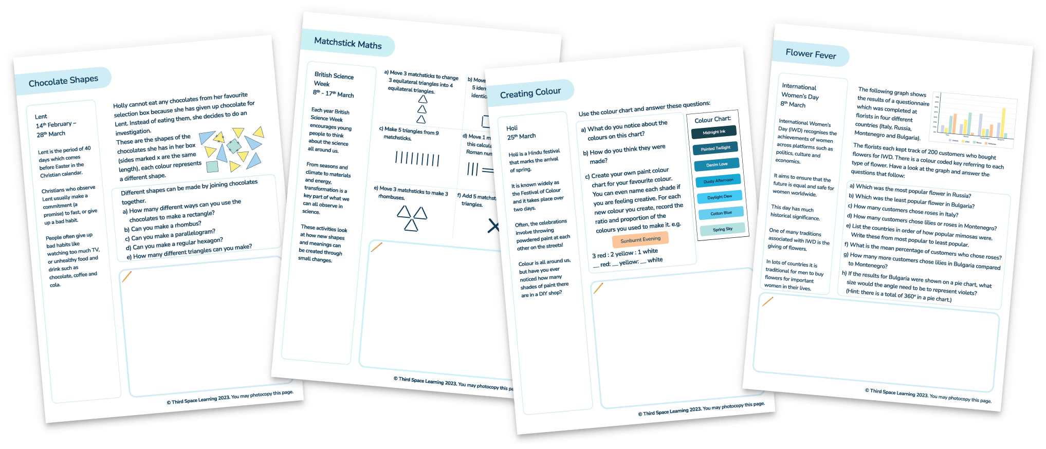 Heart Month Maths Activities: Topical Maths [1]