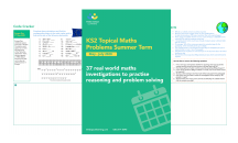 Topical Maths Activities For Spring, Summer and Autumn Term