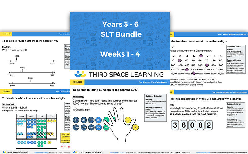 Weeks 1-4 SLT bundle