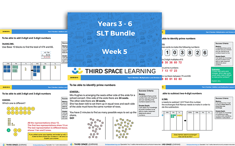 Week 5 SLT Bundle