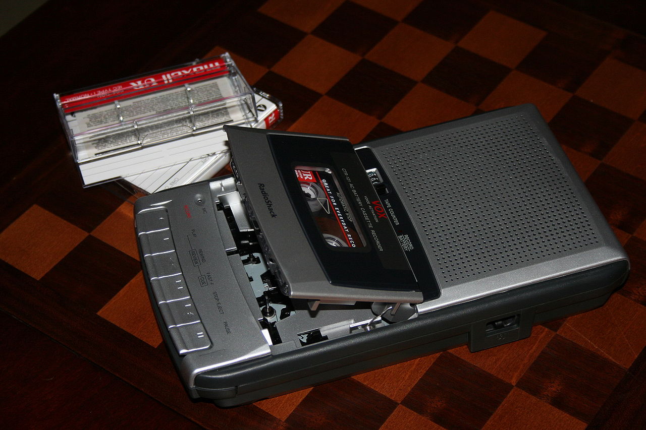 Cassette Recorder - Education Technology in the classroom