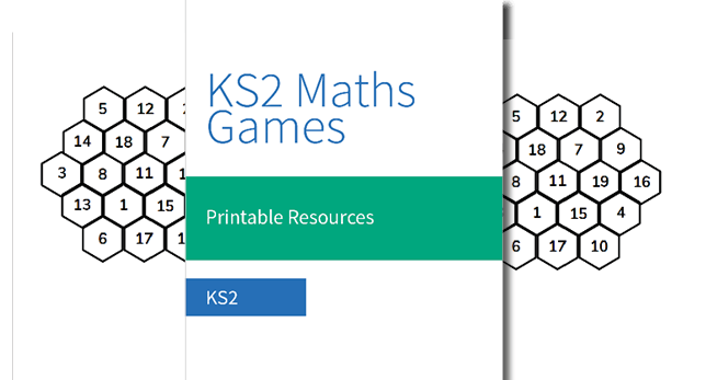 FREE KS2 Maths Games Printable Resources