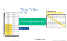 Times Tables Grid Printable Resource Pack