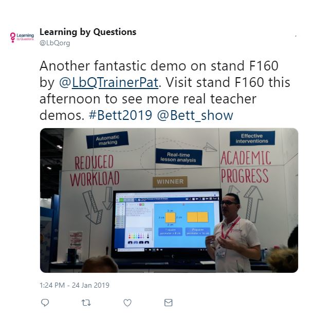 Learning by Questions At BETT