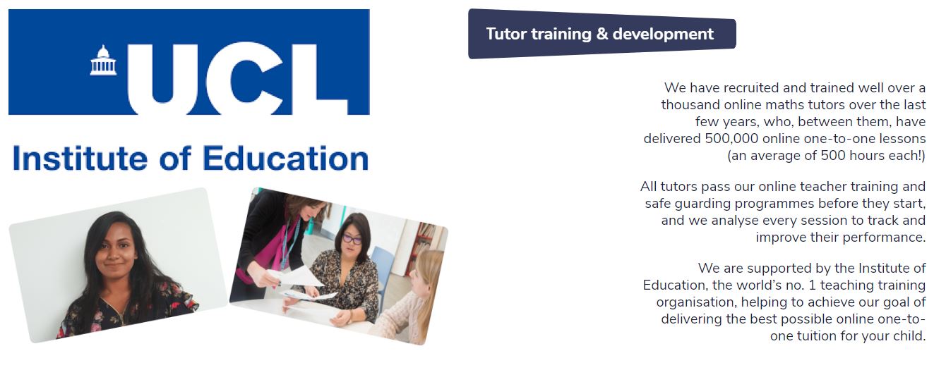 Tutor Training for online tutoring