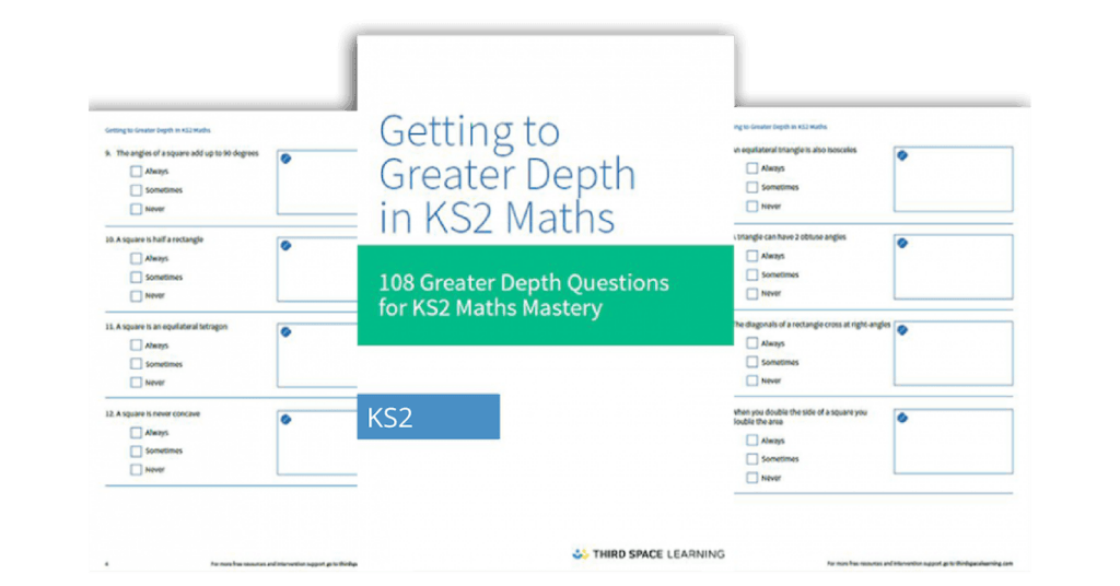 year 6 greater depth maths homework