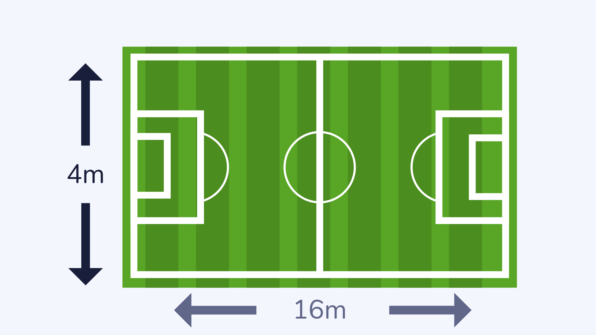 soccer field with dimensions