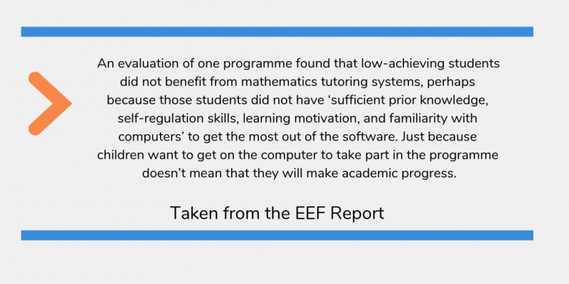 Extract from EEF Digital Technology Report 