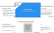 Year 6 Transition Lesson: Organisational Skills