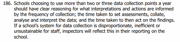 Ofsted Inspection Framework Handbook 2019 Data Analysis