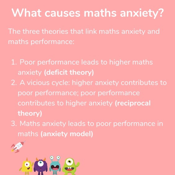 What causes maths anxiety