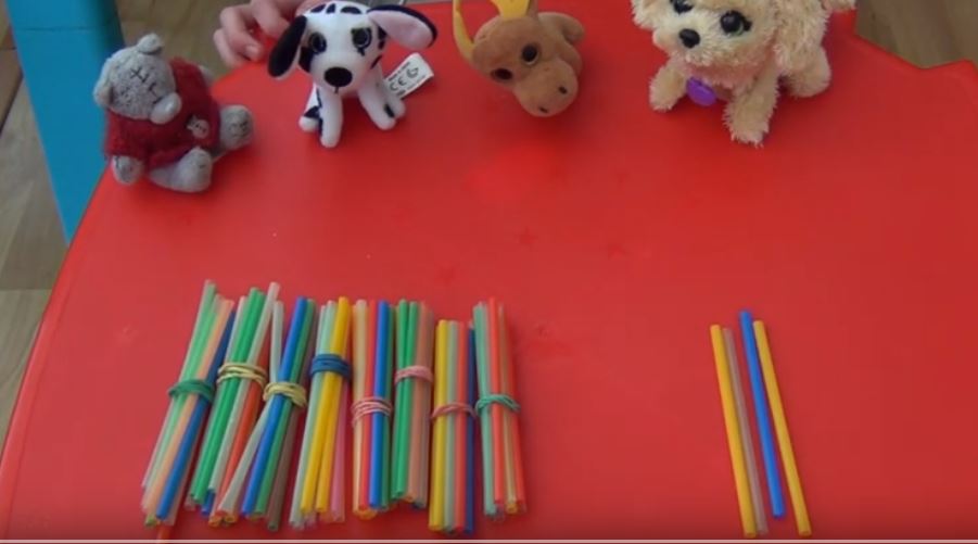 Partitioning with straws