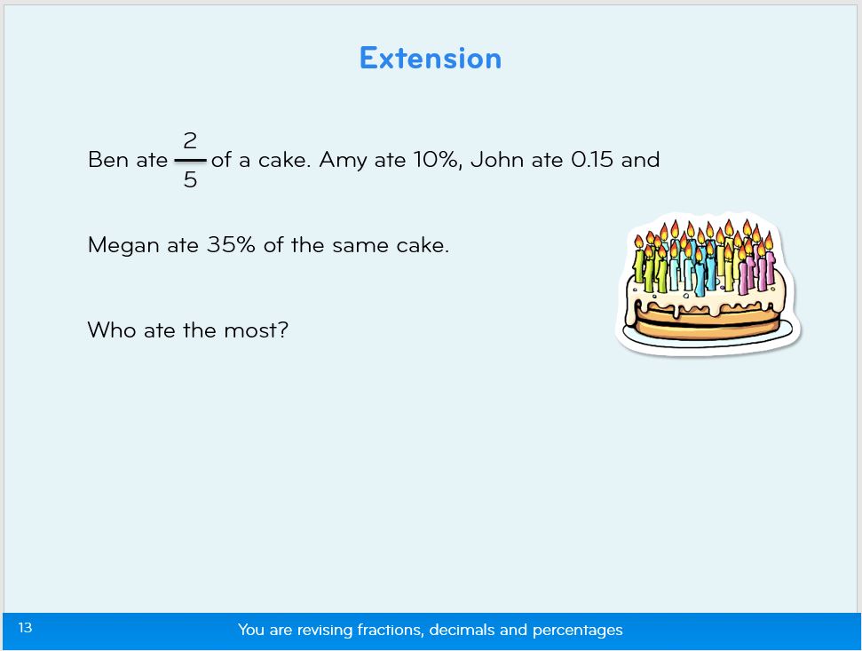 extension slide