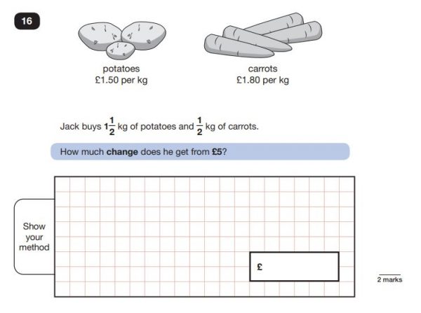 reasoning and problem solving sats questions