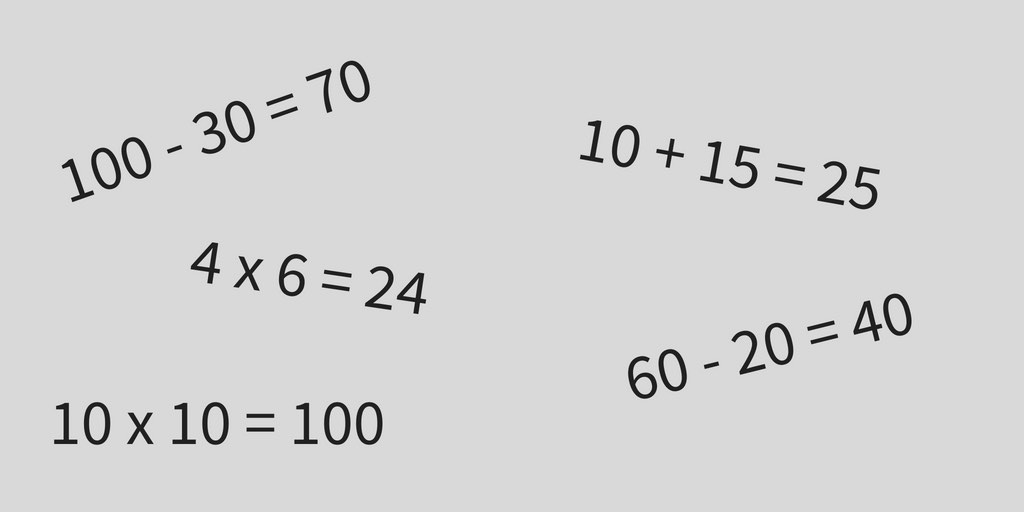  example of student complete calculations