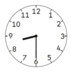 12 hour and 24 hour clock