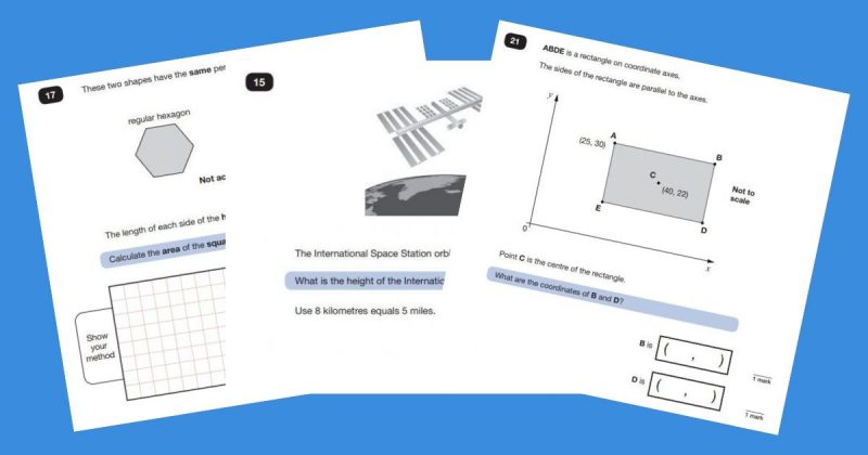 6 Free Year 6 Maths SATs Papers - KS2 SATs Tests Online