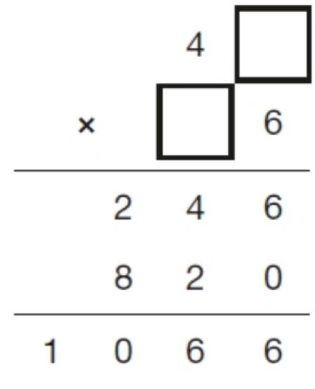 Long multiplication questions