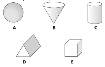 2d shapes or 3d shapes questions