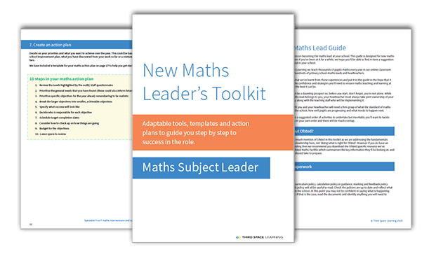 The New Maths Leader’s Toolkit – Everything You Need To Succeed In Your New Role