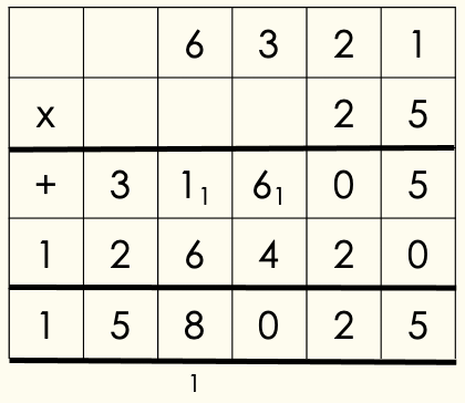 Long multiplication example 2
