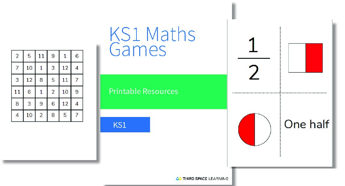 KS1 Maths Games Printable Resource Pack