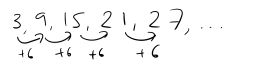 Arithmetic sequence formula 1