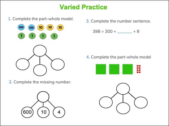 Practice question KS2