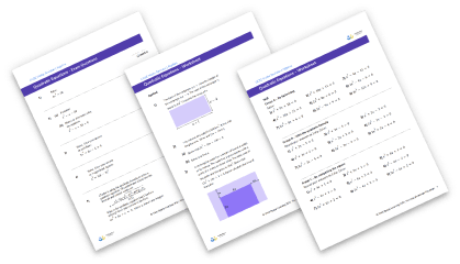 Quadratic formula worksheet