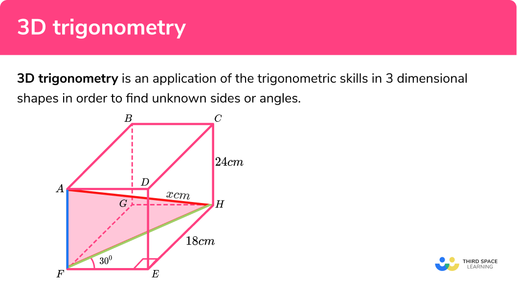 3D Trigonometry And Pythagoras B Worksheet Cazoom Maths 52 OFF
