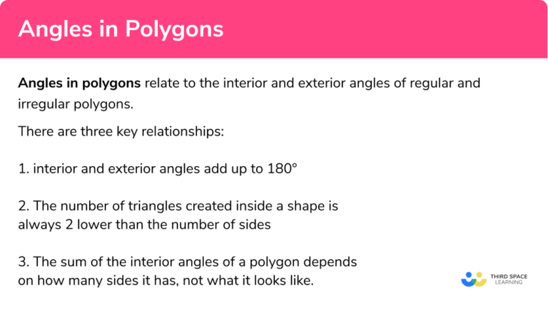 angles of polygons assignment
