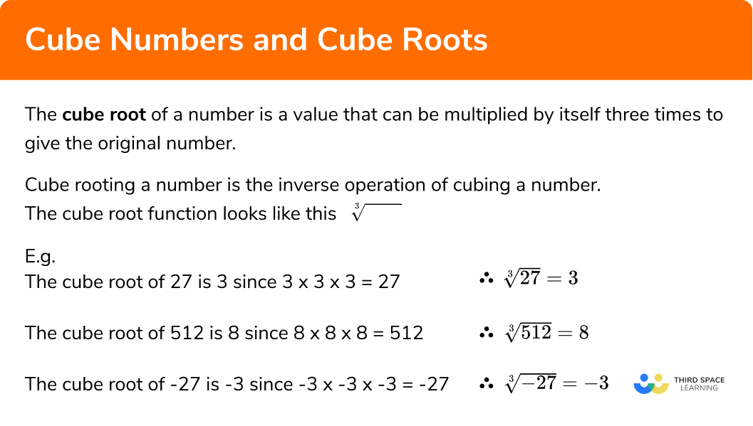 Cube Numbers And Cube Roots GCSE Maths Guide Examples