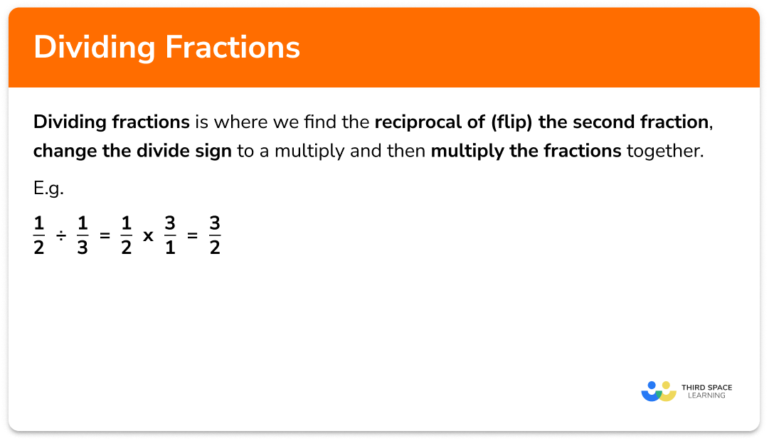 Dividing fractions