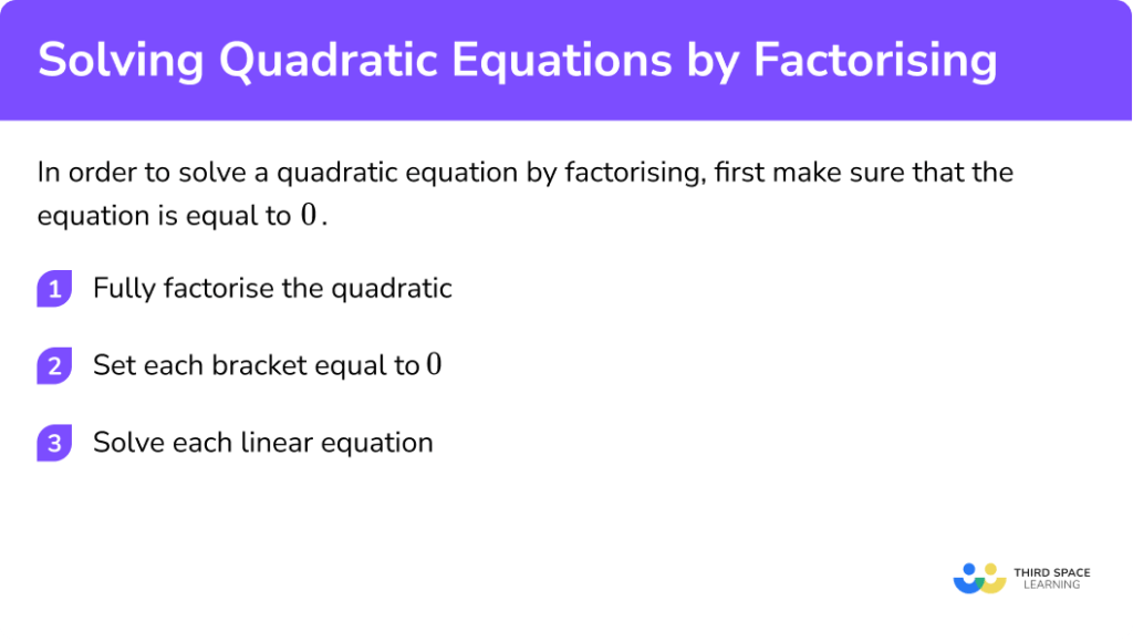 Solving Quadratic Equations - GCSE Maths - Revision