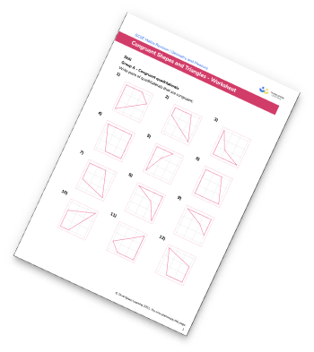 Congruent Shapes Worksheets