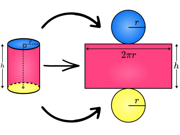 Surface Area of a Cylinder Image 1