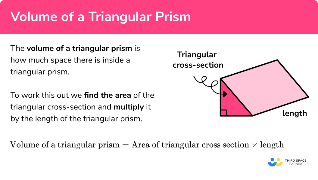 What is volume of a triangular prism?