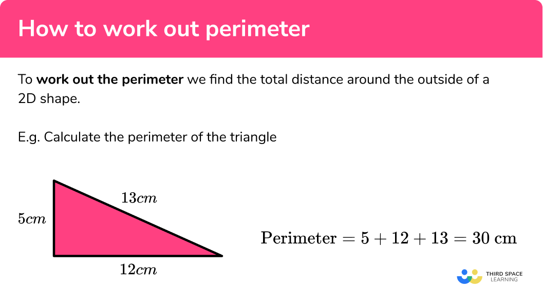 What is working out perimeter?