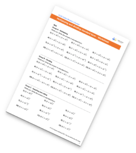 Multiplying And Dividing Standard Form Worksheet - GCSE Maths [FREE ...