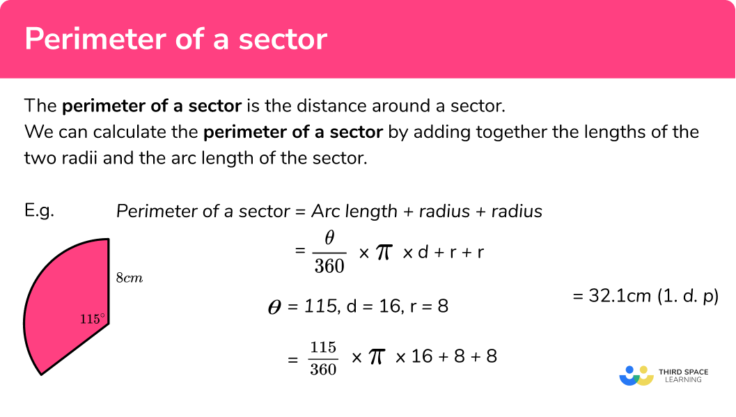 What is the perimeter of a sector?