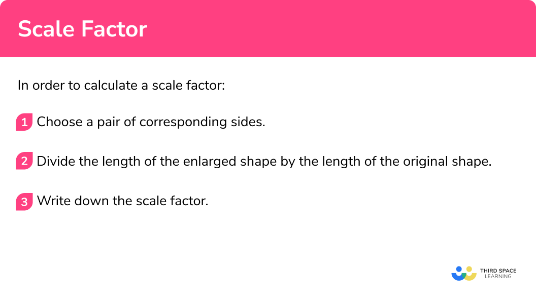 How to calculate a scale factor